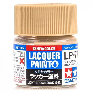 Tamiya 82177 Lacquer Paint LP-77 Light Brown DAK 1941 10ml